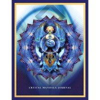 Crystal Mandala Journal užrašinė Blue Angel