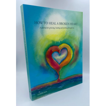 How to heal a broken heart a journal užrašinė Blue Angel