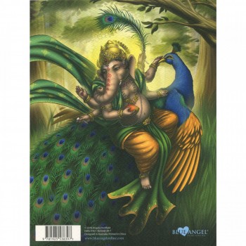 Whispers of Lord Ganesha journal užrašinė Blue Angel