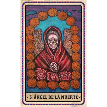 Dia De Los Muertos Oracle kortos Blue Angel