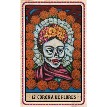 Dia De Los Muertos Oracle kortos Blue Angel