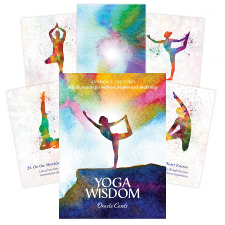 Yoga Wisdom Oracle kortos Blue Angel