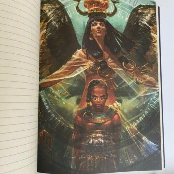 Goddess Isis journal užrašinė Blue Angel