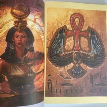 Goddess Isis journal užrašinė Blue Angel