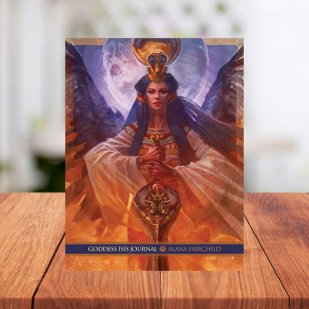 Goddess Isis journal užrašinė Blue Angel