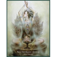 Kuan Yin Oracle journal užrašinė Blue Angel