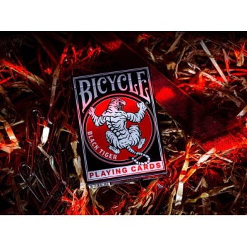 Bicycle Black Tiger revival edition žaidimo kortos