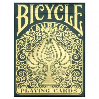 Bicycle Aureo green žaidimo kortos