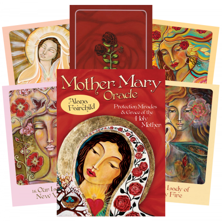 Mother Mary Oracle kortos Blue Angel