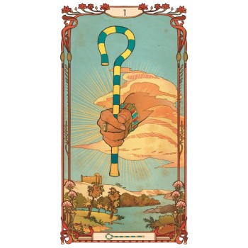 Egyptian Art Nouveau Tarot kortos Lo Scarabeo