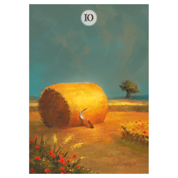 Herbs & Plants Lenormand oracle kortos Lo Scarabeo