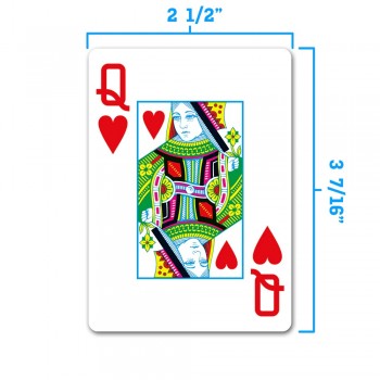 1546 Elite Poker size - Jumbo index žaidimo kortos (juodos) Copag 