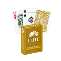 1546 Elite Poker size - Jumbo index žaidimo kortos (auksinės) Copag 