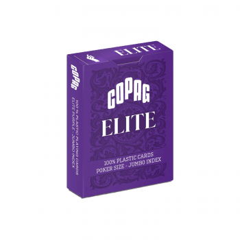 1546 Elite Poker size - Jumbo index žaidimo kortos (purpurinės) Copag 