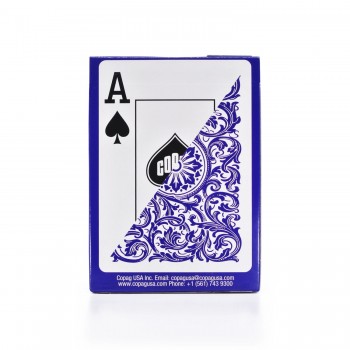 1546 Elite Poker size - Jumbo index žaidimo kortos (purpurinės) Copag 