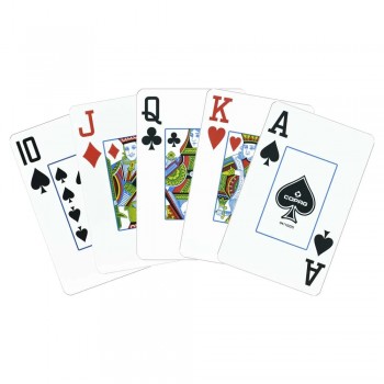 Elite 1546 Playing Cards bridge size dviguba žaidimo kortų kaladė (juoda/auksinė) Copag