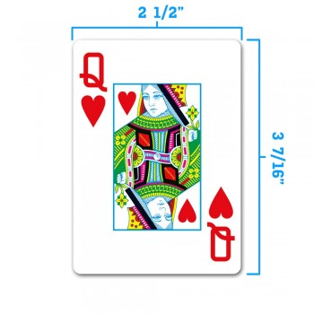 Elite 1546 Playing Cards poker size dviguba žaidimo kortų kaladė (oranžinė/ruda) Copag