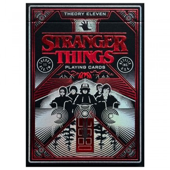 Stranger Things. žaidimo kortos Theory11