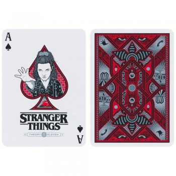 Stranger Things. žaidimo kortos Theory11