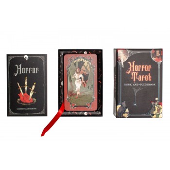 Horror Taro kortos ir vadovas Insight Editions