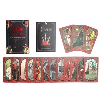 Horror Taro kortos ir vadovas Insight Editions