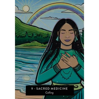 The Sacred Medicine Oracle kortos Hay House