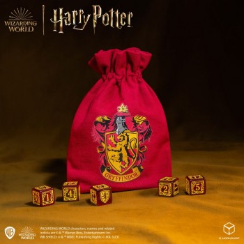 Harry Potter. Gryffindor Dice & Pouch kauliukų ir maišelio rinkinys
