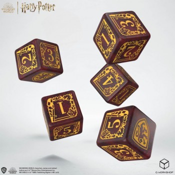 Harry Potter. Gryffindor Dice & Pouch kauliukų ir maišelio rinkinys