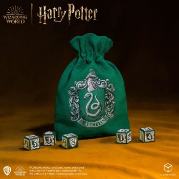 Harry Potter. Slytherin Dice & Pouch kauliukų ir maišelio rinkinys