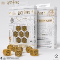 Harry Potter. Hufflepuff Modern Dice kauliukų rinkinys (geltonos sp.)