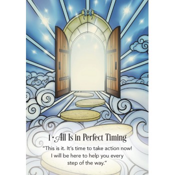 Archangel Michael Sword Of Light Oracle kortos Hay House