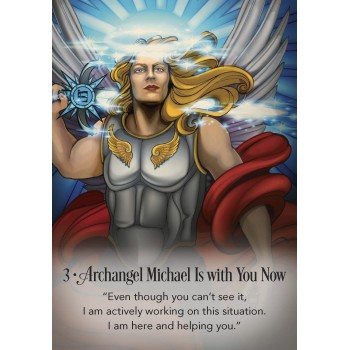 Archangel Michael Sword Of Light Oracle kortos Hay House