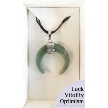 Green Aventurine amuletas pakabukas Lo Scarabeo