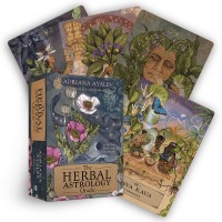 Herbal Astrology Oracle kortos Hay House