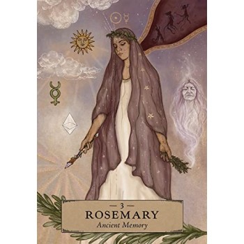 Herbal Astrology Oracle kortos Hay House