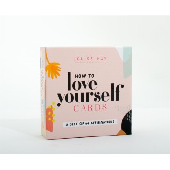 How to Love Yourself afirmacijų kortelės Hay House