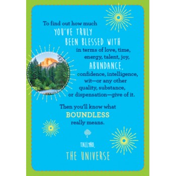 Notes from the Universe on Abundance kortos Hay House
