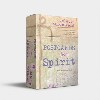 Postcards from Spirit Oracle kortos Hay House