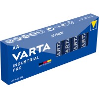 Varta Industrial pro AA alkaline LR6 baterijos 10 vnt.