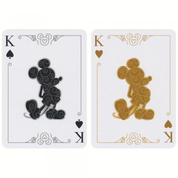 Bicycle Disney Mickey Mouse kortos (juodos ir auksinės)