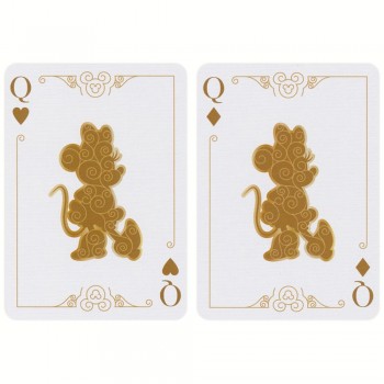 Bicycle Disney Mickey Mouse kortos (juodos ir auksinės)