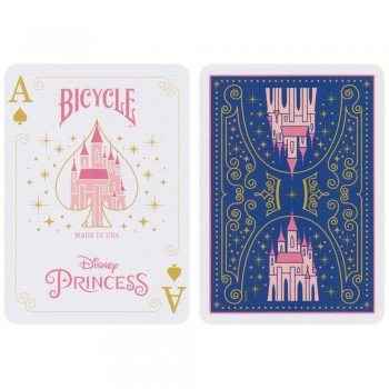 Bicycle Disney Princess Navy kortos