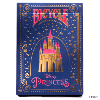 Bicycle Disney Princess Navy kortos