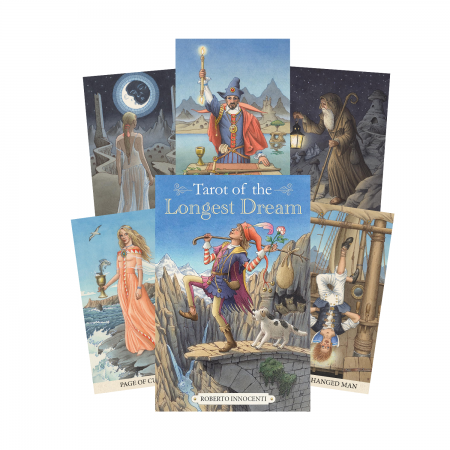 Tarot of the Longest Dream Kit Kortų ir knygos rinkinys Lo Scarabeo