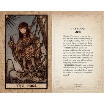 The Dark Crystal Taro kortos ir vadovas Insight Editions