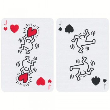 Keith Haring žaidimo kortos Theory11
