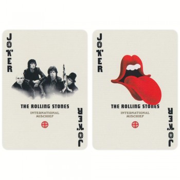 The Rolling Stones žaidimo kortos Theory11