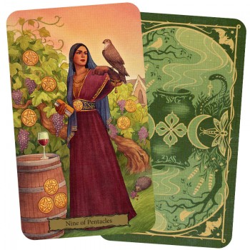 Tarot of the Witch's Garden kortos Llewellyn