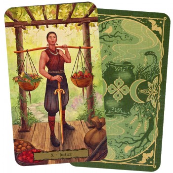 Tarot of the Witch's Garden kortos Llewellyn