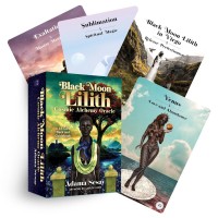 Black Moon Lilith Cosmic Alchemy Oracle kortos Hay House